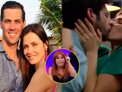 Esposo de Maju Mantilla sorprende con confesin sobre George Slebi, revela Magaly Medina.
