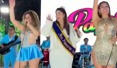 Zully sorprende bailando "Cmo se mata el gusano" con Papilln
