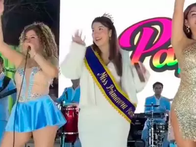 Zully sorprende bailando "Cmo se mata el gusano" con Papilln