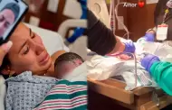Samahara Lobatn anunci el nacimiento de su tercer hijo en EE.UU.: "Bienvenido amor mo"