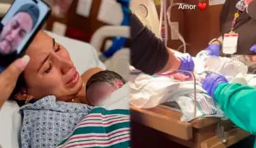 Samahara Lobatn anunci el nacimiento de su tercer hijo en Estados Unidos