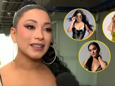 Paula Arias habl de la polmica con Angie Chvez, Daniela Darcourt y Kate Candela.