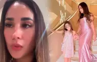 Melissa Paredes responde crticas tras publicar un video de su hija: "Comentan muy sueltas de huesos"