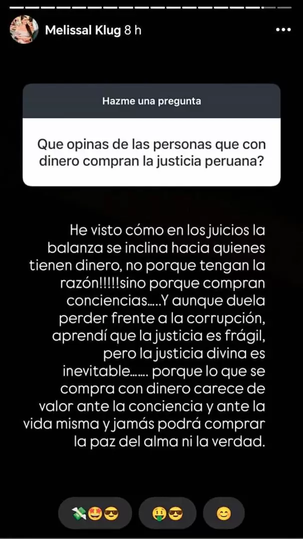 Historia de Melissa Klug