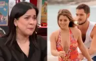 Karina Jordn admite que sufri al ver a su esposo como pareja de Flavia Laos en pelcula: "Me cuesta"