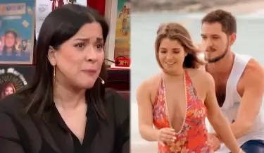 Karina Jordn se incomod con escenas romnticas de su esposo y Flavia Laos en pelcula.