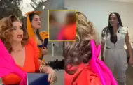 Impactante! Katia Palma y Johanna San Miguel se 'pelean' en Pachacmac: "Ya se acab tu reinado"