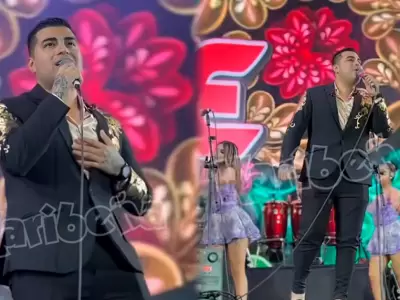 Son del Duke sorprende con Alexis en aniversario de Caribeos de Guadalupe.
