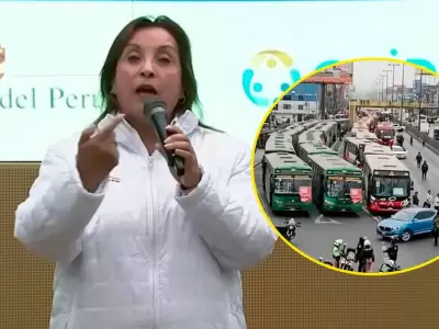 Dina Boluarte vuelve a minimizar paro de transportistas