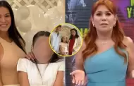 Magaly cuestiona a Jazmn Pinedo por eleccin de su pareja como padrino de su hija: "Que arriesgada"