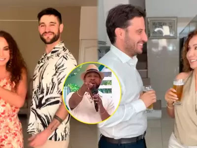 Janet Barboza aparece con nuevo galn y aclara que no tiene nada con bartender.