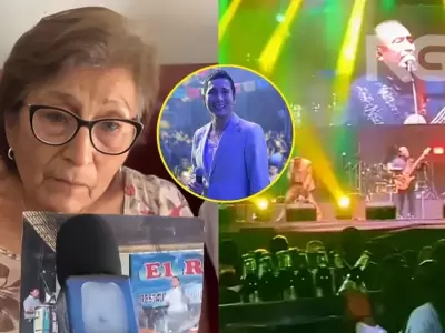 Madre de Renzo Palacios, cantante de Agua Marina, relata el susto que vivi tras el ataque.