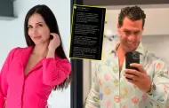 Maju Mantilla rompe su silencio sobre declaraciones de Gustavo Salcedo: "Se ha mancillado mi nombre"