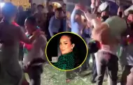 Waldir Felipa, novio de Daniela Darcourt, es captado bailando con otra mujer en una boda Siguen juntos?