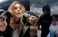 Milett Figueroa y Marcelo Tinelli desatan emocin en Cusco con romntica llegada: "Estoy feliz ac"