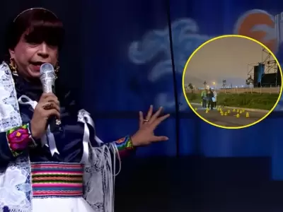 La Chola Chabuca expresa su solidaridad con Agua Marina tras ataque en concierto.