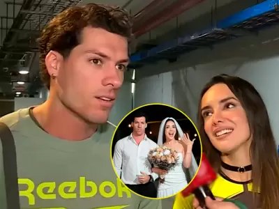 Rosngela Espinoza sorprende vestida de novia junto a Patricio Parodi.