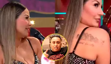Pamela Lpez sorprende al revelar que se est borrando tatuaje donde aparece Christian Cueva.