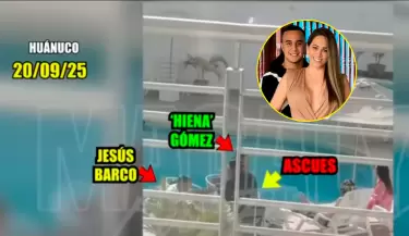 Jess Barco fue captado con mujeres en Hunuco antes del comunicado de Melissa Klug.