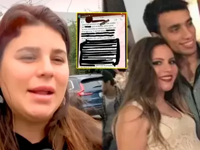 Macarena Vlez revela chats con la ex de Said Palao y desmiente acusaciones.