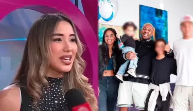 Xiomy Kanashiro responde a rumores de boda y habla de su relacin con los hijos de Farfn.
