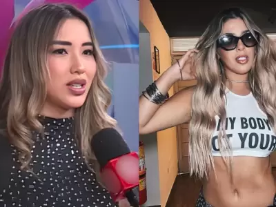 Xiomy Kanashiro rompe el silencio sobre comparaciones de Yahaira Plasencia.