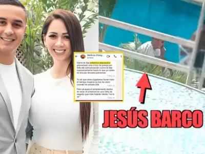 Melissa Klug confirma crisis con Jess Barco tras su polmico ampay con mujeres.