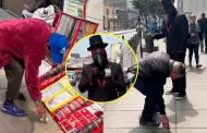 Indignante! Tiktoker Lemon Pay lanza dinero al suelo para que abuelitos lo recojan