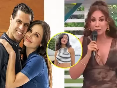 Janet Barboza revela presunta conversacin que reaviva conflicto con Gustavo Salcedo.
