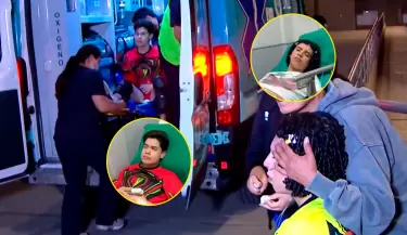 Josi y Valentino fueron llevados a clínica tras exigente prueba en EEG.