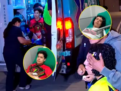 Josi y Valentino fueron llevados a clnica tras exigente prueba en EEG.