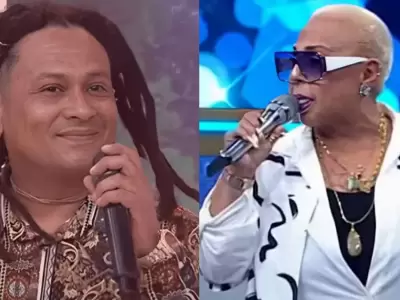 Luca de la Cruz se quiebra en televisin y su hijo Christian responde.