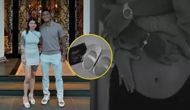 Renato Tapia anuncia que ser padre por tercera vez con su pareja Lesly Wiinkels.