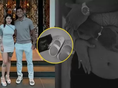 Renato Tapia anuncia que será padre por tercera vez con su pareja Lesly Wiinkels.