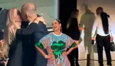 Jackson Mora deja atrs a Tilsa Lozano y se luce con misteriosa rubia.