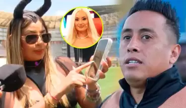 Pamela Lpez expone CHATS donde Christian Cueva negaba a Nadeska Widausky