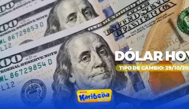 Precio del dólar hoy, 29 de octubre.