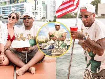 Revelan cuánto gastó Jefferson Farfán en su fastuosa fiesta de cumpleaños en Miami