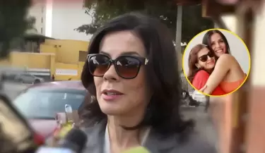 Olga Zumarn acompa a Maju Mantilla en el velorio de su madre.