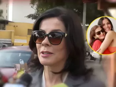 Olga Zumarn acompa a Maju Mantilla en el velorio de su madre.