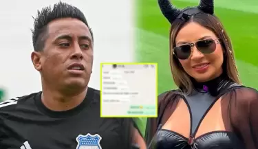Christian Cueva peda a Pamela Lpez que confiara en l tras chats con Nadeska