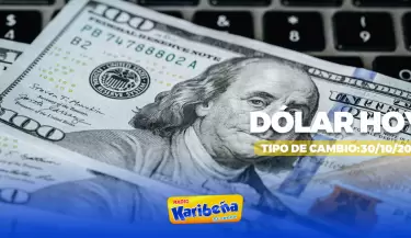 Precio del dlar hoy, 30 de octubre.