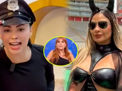 Pamela Franco respondera a Magaly y Pamela Lpez disfrazndose de polica