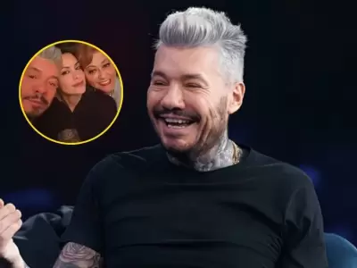 Marcelo Tinelli aclara que Doña Martha no convive con él tras su llegada a Argentina.