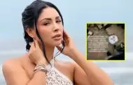 Pamela Franco comparte curioso mensaje tras restricciones de Cueva y Pamela Lpez: "Triste, pero cierto"