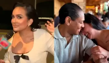 Daniela Darcourt y Waldir Felipa mantienen un vnculo especial pese a su ruptura.