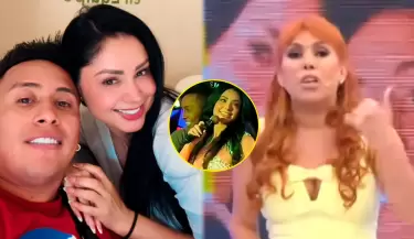 Magaly Medina analiza el primer ao de Pamela Franco y Christian Cueva.