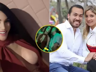 Exalcalde de La Molina vuelve a ser protagonista de un ampay en una discoteca de Barranco con la modelo.