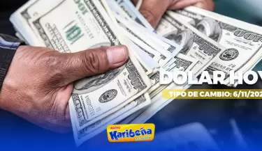 Precio del dlar hoy, 6 de noviembre.