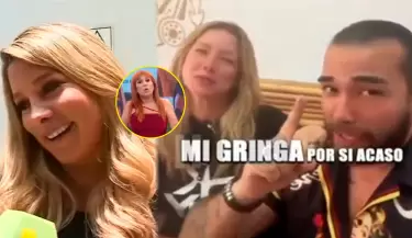 Sofa Franco aclara vnculo con lvaro Paz de la Barra tras ampay con modelo y Magaly la desmiente.